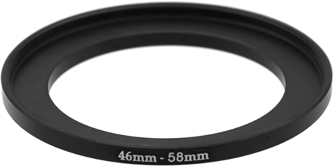 46-37/39/40.5/43/48/49/52/55/58/62/67/72/77/82mm Step Up & Step Down Rings Adapter for Lens and Filter 46-58 Filter Adapter Ring 46mm Lens to 58mm Filters