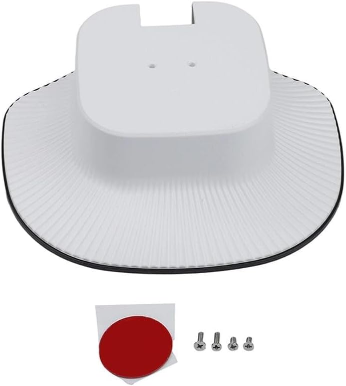 Deskbloom Outdoor Camera Rain Cover For Eufy For SoloCam E42/E30 And 4G LTE Cam S330, Dustproof Weather Protection, White, 18X14x6 Cm