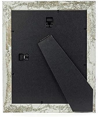 kennethan Rotten White 5x7 inch Picture Frame Wide Molding - Wall Mounting Material Included