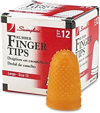 Swingline Rubber Finger Tips (Pack of 12)