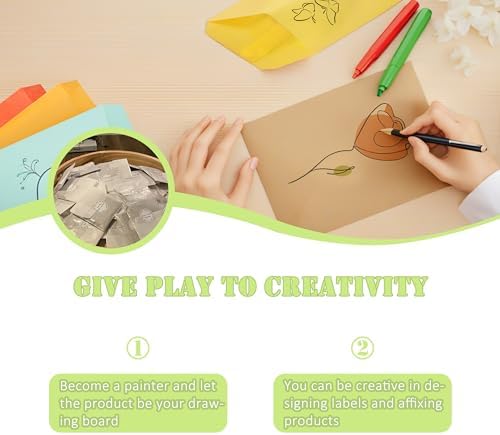 Quotidian White Flat Self-Seal Glassine Paper Bags Envelope 4.5" x 6.75" (11.5 x 17.3cm) Pack of 100 - Confetti Invitations Samples Small Soap Favor