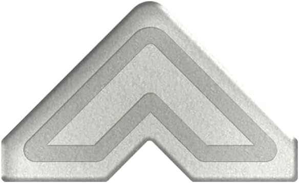 SCRAPBOOK ADHESIVES BY 3L Self-Adhesive Creative Paper Photo Corners, Silver, 108-Pack