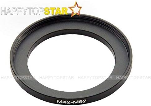 Metal M42 to M52 Male to Female 42mm to 52mm M42-M52 Step-Up Coupling Ring Adapter for Lens Filter