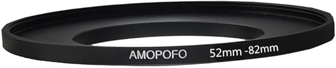52mm to 82mm Camera Filter Ring /52mm to 82mm Step-Up Ring Filter Adapter for 82mm UV,ND,CPL,Metal Step Up Ring