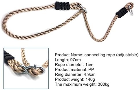 Tree Swing, Hammock Hangings Safer Nylon Rope, Tree Swing Hanging Strap Kit(Holds Up to 650 Lbs.) -Pack of 2（Adjustable）
