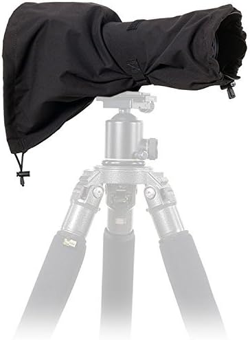 LensCoat RainCoat RS Rain Cover sleeve protection for Camera and Lens, Medium (Black) LCRSMBK