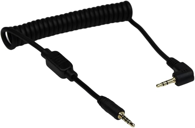Foto&Tech SW Shutter Release Cable for Sky-Watcher Compatible with Panasonic DC-S1H DC-S1R DC-S1 DC-S5 DC-GH6 DC-GH5 II DMC-GH5S DMC-GH5 DMC-GH4 (13 in Coiled)