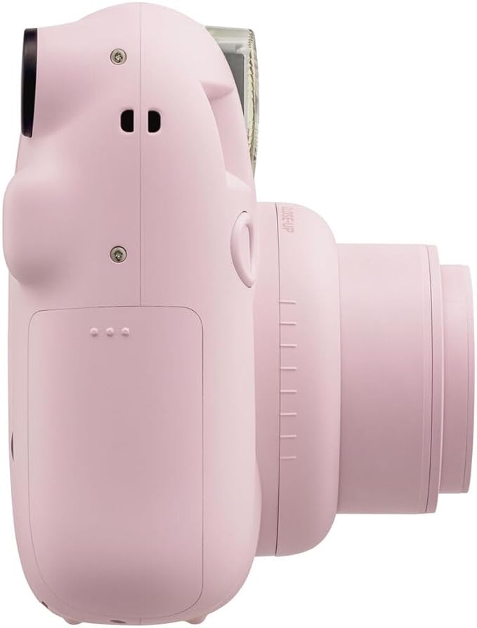 FUJIFILM INSTAX Mini 12 Instant Film Camera | Blossom Pink Bundled with INSTAX Mini Instant Film |40 Exposures + Instax Accessory Bundle + AA Batteries + Cleaning Cloth (10 Items)