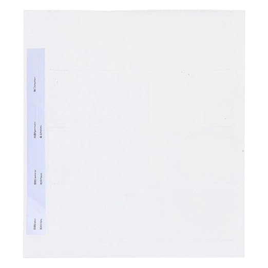 Album Film Protector Storage Box 120 Negative Sleeves 135 Negative Archiving Covers Negative Folder for Organizing Films