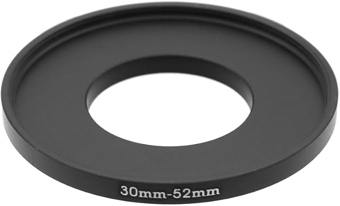 30-25/26/28/37/42/46/49/52/55/58mm Step Up & Step Down Rings Adapter for Lens and Filter 30-52 Filter Adapter Ring 30mm Lens to 52mm Filters