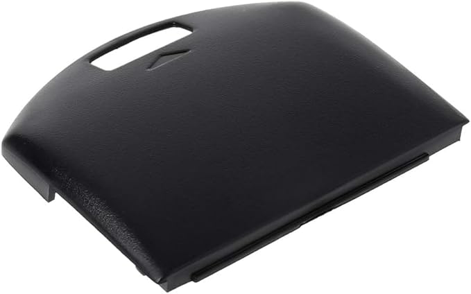 Black Battery Cover, Battery Back Door Cover, Case for PSP 1000 1001 Fat Replacement Cases, Remote Control Accessories