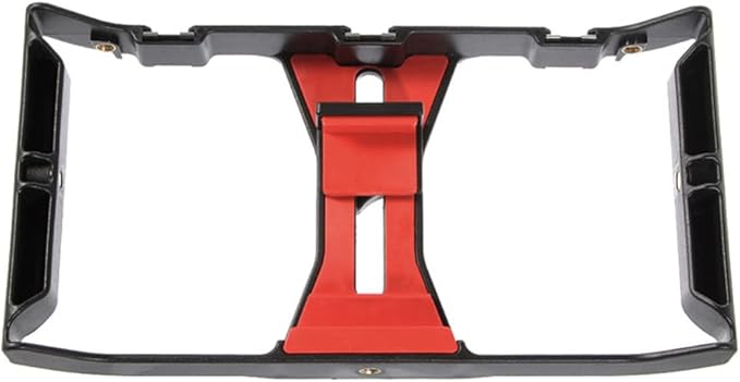 ARTIBETTER Mobile Phone Frame Handheld Camera Holder Smartphone Video Rig with Cold Shoe Mounts for Live Streaming Filmmaking and Smooth Recording