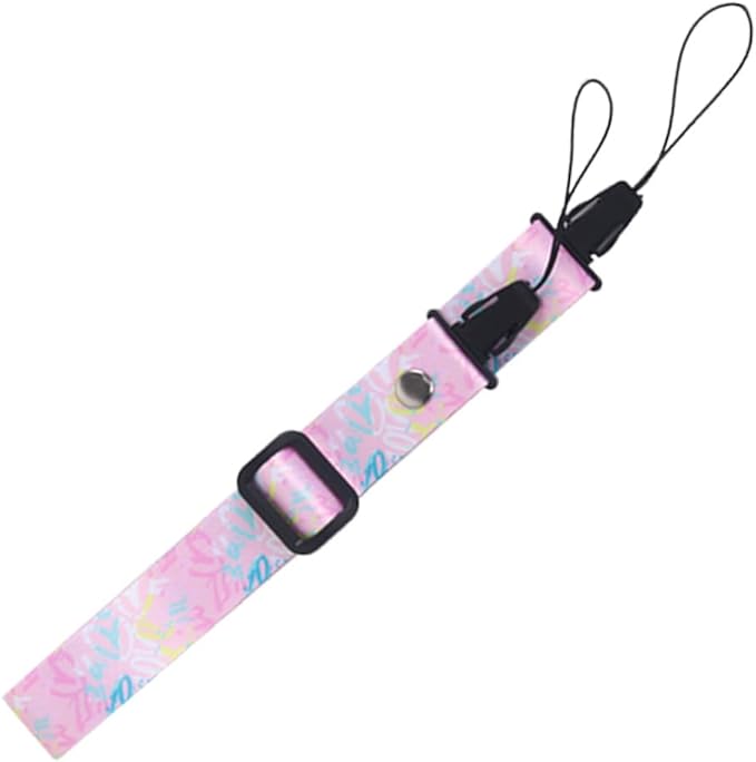 VOVMOEYA Camera Strap Kids,Camera Lanyard Neck Strap kids,iPad Strap for Kid,Children Camera Strap for Fujifilm mini Camera Kodak Smile + Smile plus(Pink)