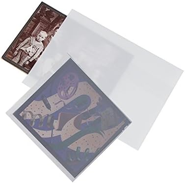 Glassine Envelopes for 4x5 Photos Negatives Films Craft Artwork and Stamps- End Opening (100 Pack)
