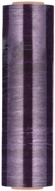 PSBM Purple Machine Stretch Wrap, 2 Pack, 20 Inch x 5000 Feet, 80 Gauge, Plastic Cling Dark Color Stretch Film Rolls for Packaging Packing Pallets