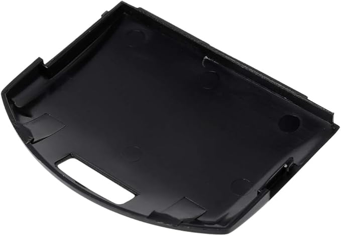 Black Battery Cover, Battery Back Door Cover, Case for PSP 1000 1001 Fat Replacement Cases, Remote Control Accessories