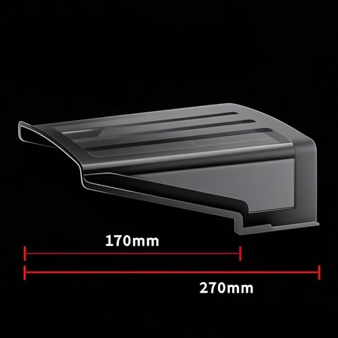 Square Black CCTV Security Sun Rain Shade Camera Cover Shield Protective Roof for CCTV Outdoor Hikvision/Nest/Ring/Arlo/Dome/Bullet Surveillance Camera