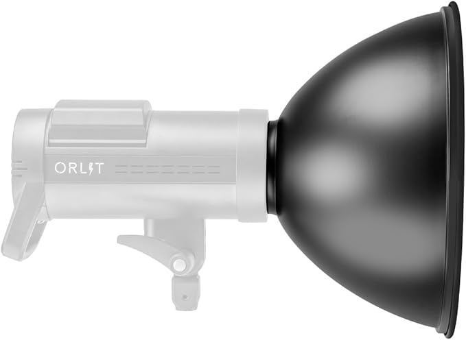 Glow 70 Degree Magnum Reflector with Diffuser for Bowens Mount Flash Heads