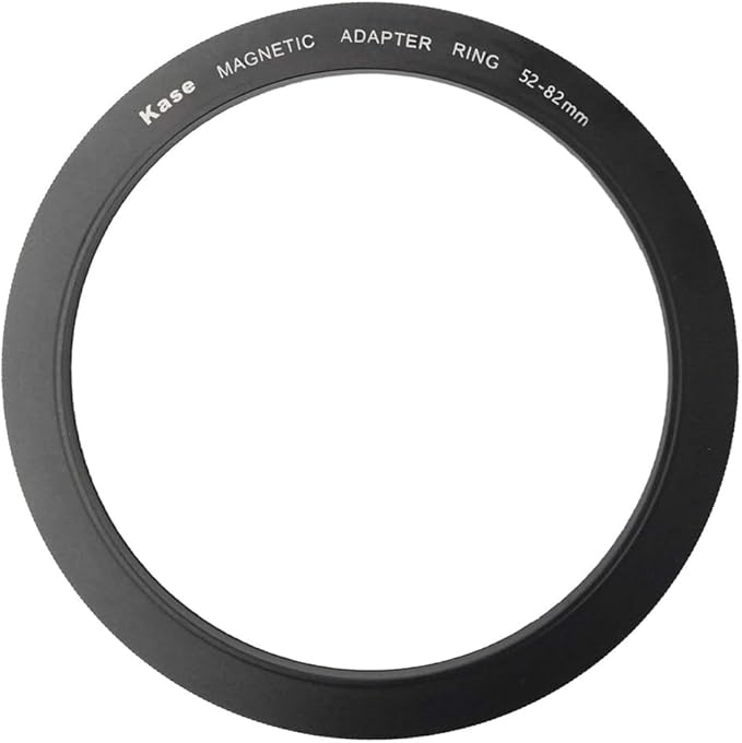 Kase Magnetic 52-82mm 52mm to 82mm Filter Step-Up Adapter Ring for Wolverine Magnetic Filters
