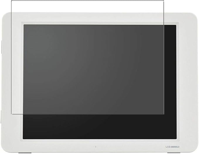 3 Pack Screen Protector Film, compatible with century 8" plus one LCD-8000U2W TPU Guard （ Not Tempered Glass Protectors ）