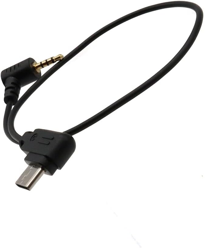 R RSS Control Cable TypeC-2.5mm, for DJ Ronin SC Camera Remote Control Cable Shutter Release Cable Cord for Panasonic GH3 GH4 GH5 GH5S G6 G7 G9 25cm (RSS-P)