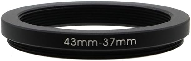 43-28/37/39/40.5/43/46/49/52/55/58/62/67/72/77/82mm Step Up & Step Down Rings Adapter for Lens and Filter 43-37 Filter Adapter Ring 43mm Lens to 37mm Filters