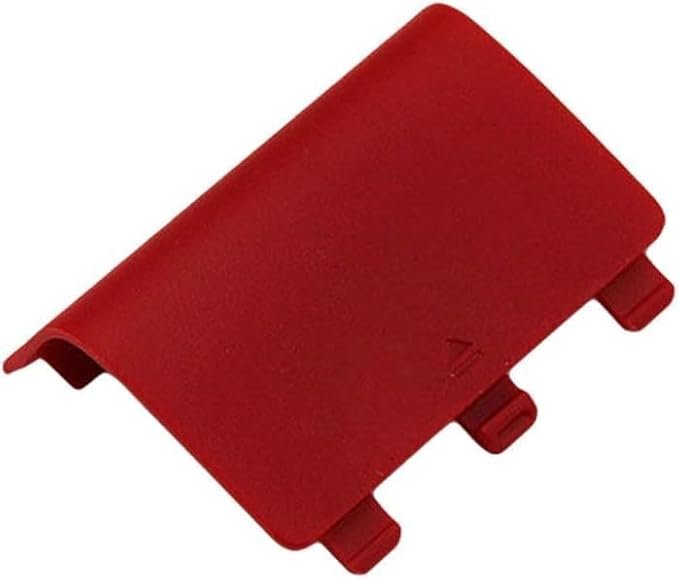 2PCS Battery Back Cover -White Precise Plastic Battery Back Cover Pack Headgear Accessory -Replacement Battery Doors Shell Repair Part