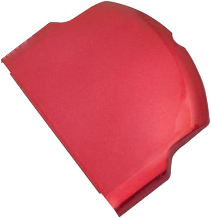 OSTENT Battery Protector Cover Door Repair Parts Replacement for Sony PSP 2000/3000 Color Red