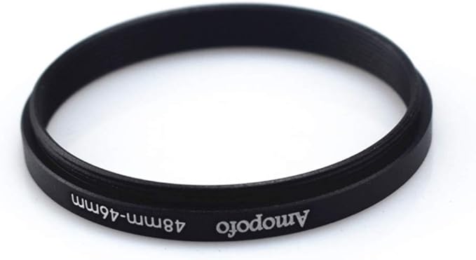 48mm to 46mm Camera Filters Ring Compatible All 48mm Camera Lenses to 46mm UV CPL Filter Accessory,48-46mm Camera Step-Down Ring