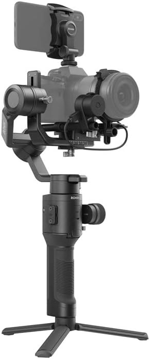 DJI Ronin-SC Pro Combo - Camera Stabilizer 3-Axis Gimbal Handheld for Mirrorless Cameras up to 4.4 lbs / 2kg Payload for Sony Panasonic Lumix Nikon Canon with Focus Wheel, Black