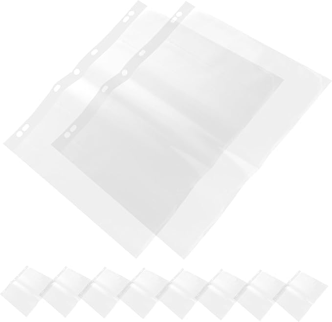 10pcs Accessories Film Protection Bag Supplies for Negative Sleeves Waterproof Wallet for Archival Storage