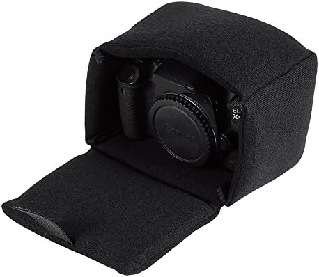 Tbest Travel Padded Camera,Small Mirrorless Camera Insert DLSR Camera Bag Insert Padded Shockproof Foldable Camera Insert Protective Bag Camera Case Bag Accessory For Photographing(black)