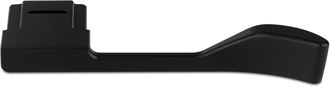 Haoge Metal Thumb Up Grip for Fujifilm GFX100RF Camera Digital AccessoriesTHB-GFXRFB Hot Shoe Thumb Up Rest Support Handgrip Black