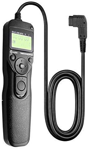 Foto&Tech LCD Timer Shutter Release Remote Control Cord (Compatible with Alpha A99 A77 A65 A58 A57 A350 A500 A560 A580 A700 A850 A900, SLT A57 A37 A55 A65)