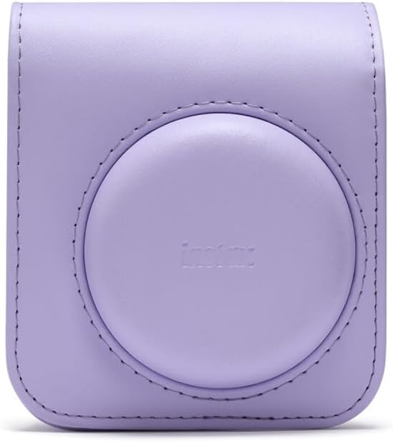 Fujifilm Instax Mini 12 Instant Camera Lilac Purple Bundle – Includes 40-Sheets Instax Mini Film, Protective Case, and Mini Photo Album