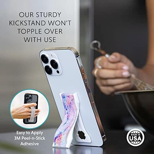 LOVEHANDLE PRO Premium Phone Grip - Silicone Phone Strap - Magnetic Phone Mount and Kickstand for Smartphone and Tablet - Fallout