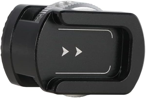 NICEYRIG Cold Shoe Adapter for 1/4’’-20 Thread, Thumbscrew Easy Mounting Cold Shoe Base for Microphone Flash LED Video Light - 499