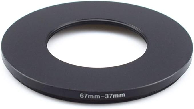 67mm to 37mm /67mm-37mm Step-Down Ring Filter Adapter for All Brands UV,ND,CPL,Metal Step-Down Ring Adapter
