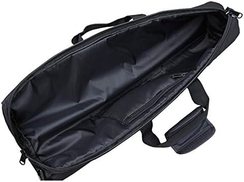 koolehaoda Tripod Case, L35 xΦ/6" Heavy Duty Tripod Bag with Shoulder Straps and Handles, All Sides 1 cm Padded Carrying Case for Light Stands, Boom Stand and Tripod and Monopod