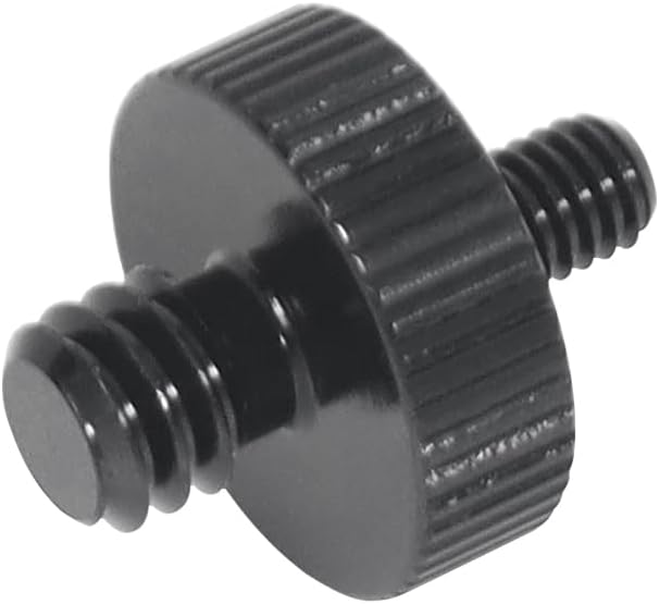 BGNing Camera Screw Adapter Thread 1/4 to 3/8 M4 M8 Conversion Male Screw Reinforced for Insta360 Compatible with GoPro Motorcycle Bike Mount (Aluminum M4)