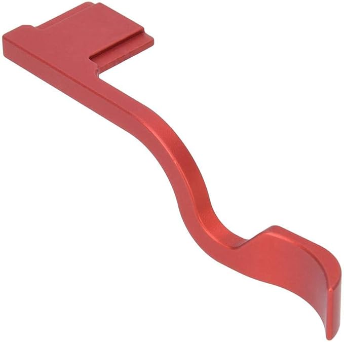 Thumb Up Grip, Hot Shoe Aluminum Alloy Thumb Up Rest Hand Grip for Z6 Z7 Camera(Red)