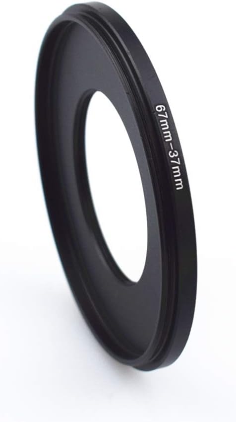 67mm to 37mm /67mm-37mm Step-Down Ring Filter Adapter for All Brands UV,ND,CPL,Metal Step-Down Ring Adapter