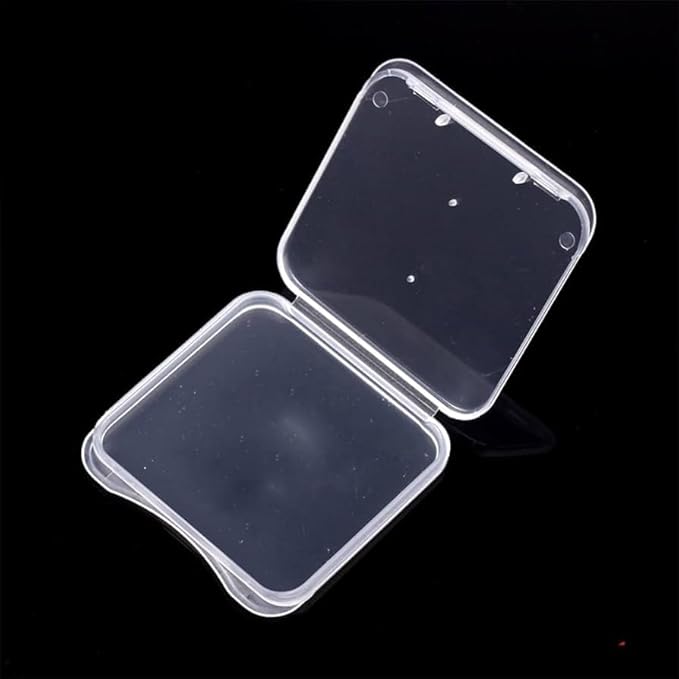 10 pcs SD MMC / SDHC PRO DUO Memory Card Plastic Storage Jewel Case (memory card not included)