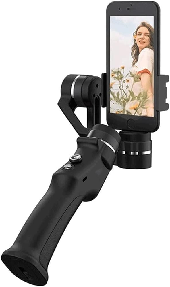 3-Axis Gimbal Stabilizer for Smartphone Live Video Record with Sport Inception Mode Face Object Tracking Motion Time-Lapse