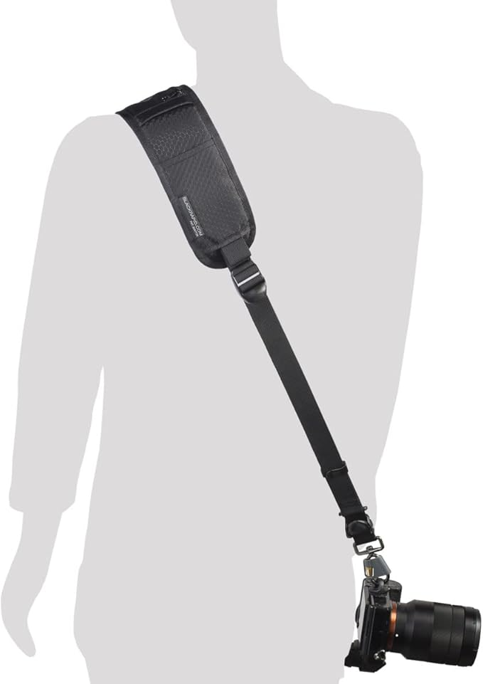 BLACKRAPID RS-4 Retro Classic, Original Camera Sling Design, Strap for DSLR, SLR and Mirrorless Cameras, for Right-Handed and Left-Handed Photographers, with On-The-Fly Sling Length Adjuster