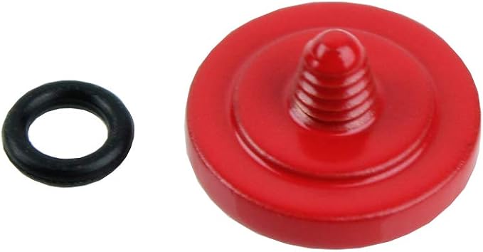 Foto&Tech Soft Shutter Release Button Compatible with Fuji Fujifilm X-T5 X-T4 X-T3 X-T30 X-T30 II X-T20 X-PRO3 X100V X100F X-E4 X-E3 RX1R II RX10 IV III Leica M9 Nikon Df F3 (3 Pieces, RD+BK+DR)