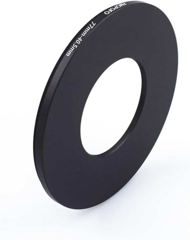 77 to 40.5mm Metal Ring/77mm to 40.5mm Step Down Rings Filter Adapter for UV,ND,CPL,Metal Step Down Rings,Compatible with All 77mm Camera Lenses & 40.5mm Accessories