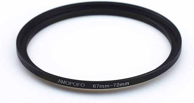 67mm to 72mm Step-Up Ring Filter adapter/67mm to 72mm Camera Filter Ring for 72 mm UV,ND,CPL,Metal Step Up Ring