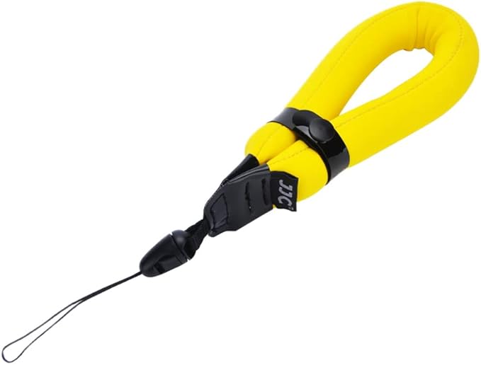 JJC Waterproof Camera Floating Wrist Strap for Olympus Tough TG-7 TG-6 TG-5 Kodak Pixpro WPZ2 Pentax WG-90 Fujifilm FinePix XP140 XP130 Nikon Coolpix W300 W150 Gopro Hero 13 12 11-Yellow