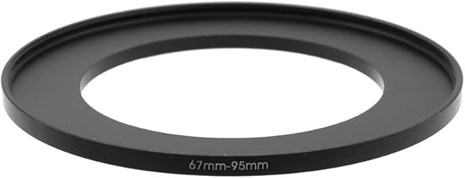 67-46/49/52/55/58/62/67/72/77/82/86/95/105mm Step Up & Step Down Rings Adapter for Camera Lens and Filters 67-95 Filter Adapter Ring 67mm Lens to 95mm Filters